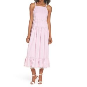 Maggy London Light Pink Midi Dress